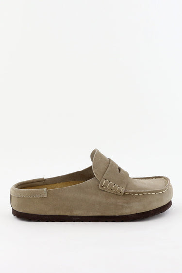 Birkenstock loafers Naples Suede 1029710 taupe