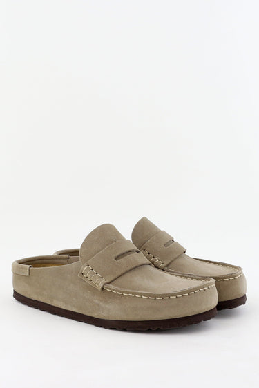 Birkenstock loafers Naples Suede 1029710 taupe
