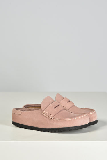 Birkenstock loafers Naples Suede 1031683 pink clay