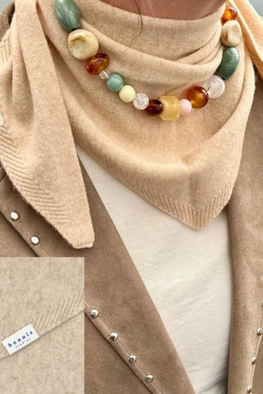 Bonnie Studios Bonnie Wool Scarf BS851 Camel