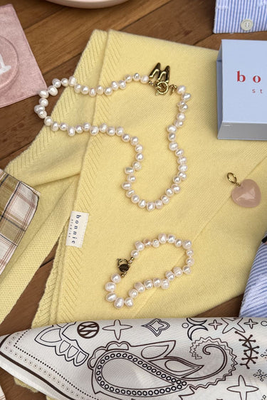 Bonnie Studios Fred Funky Big Bracelet white