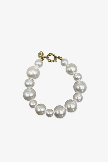 Bonnie Studios armband Fred Chunky BS890 white