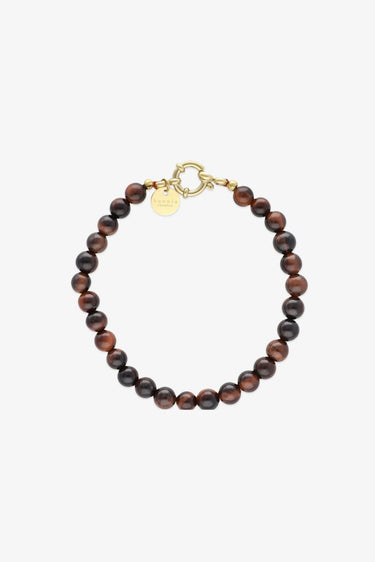 Bonnie Studios armband Tiger BS864 dark brown