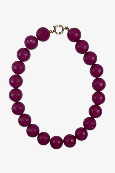 Bonnie Studios ketting Wilma BS893 aubergine