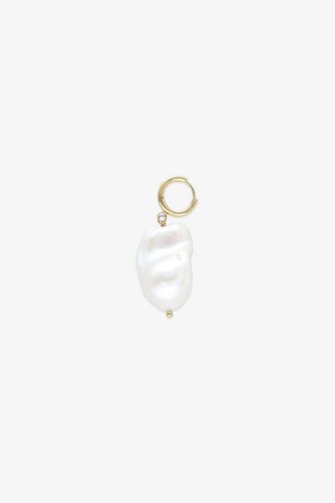 Bonnie Studios pendant Big Baroque Pearl BS27 white