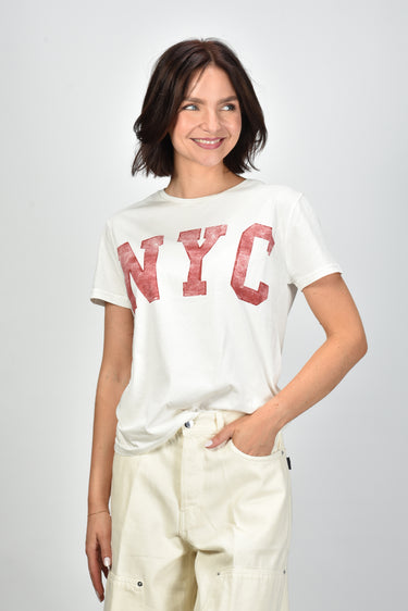 Bowery NYC T-shirt 48BWTWA231 White