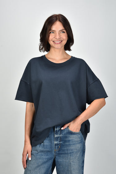 Bowery NYC sweatshirt 48BWFWB271 navy