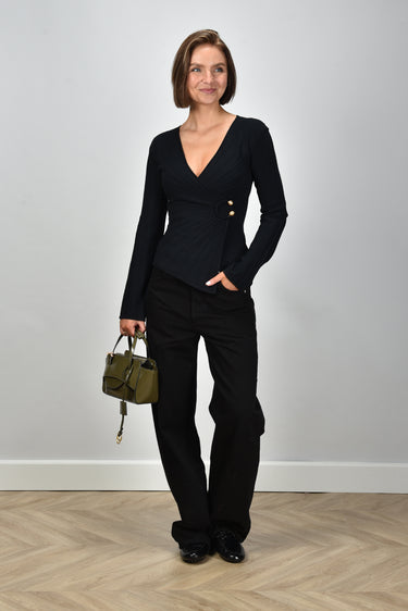 Cult Gaia top Collette TP28947YN2494 black