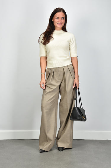 Nine in the Morning broek Sandra 9FW26-SN94 orzo