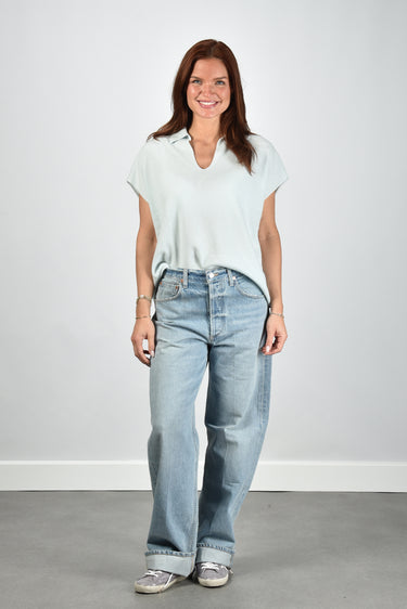 Les Tricots de Lea trui Maloe 37750 ice blue