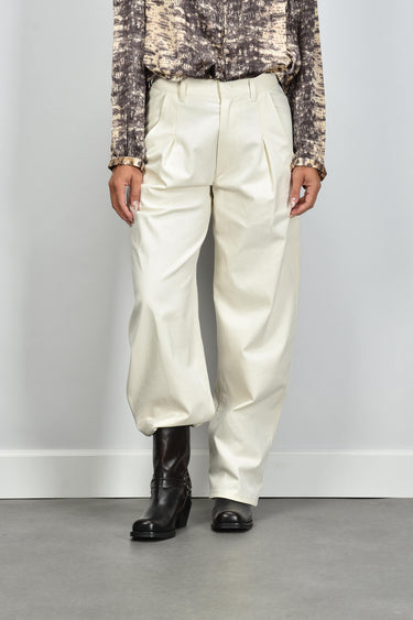 Isabel Marant broek Lenadia-Gd PA0849FA-D4G01I ecru