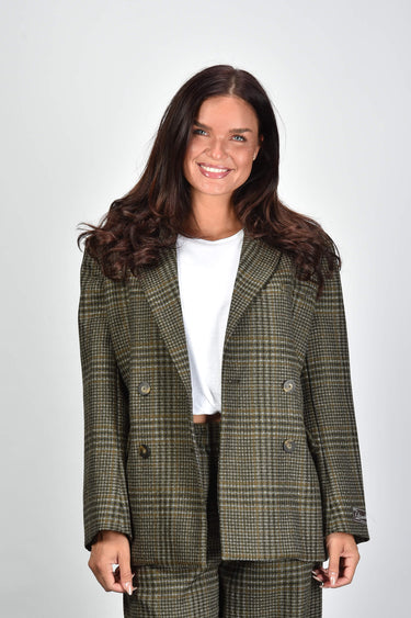 Margaux Lonnberg blazer Elvis green check