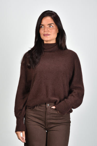 Les Tricots de Lea trui Mareine 36753 mocha