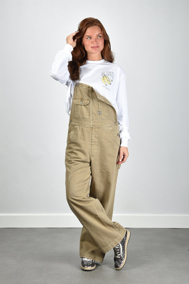 Denimist jumpsuit Slouch DSW1510-D656A worn khaki