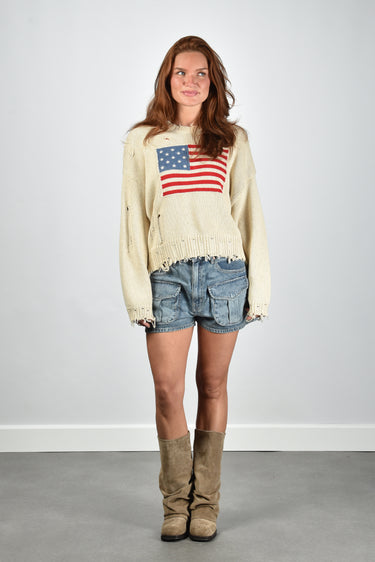 Denimist trui DSWWY0095-192 oatmeal