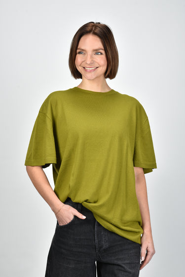 Extreme Cashmere t-shirt Rik 269 grass