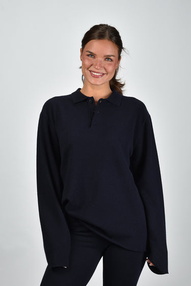 Extreme Cashmere trui Alligator 199 navy