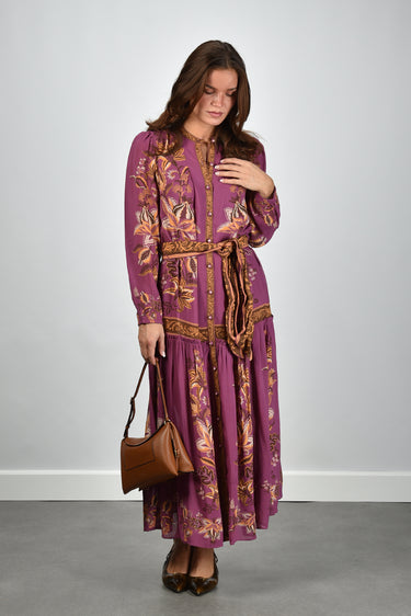 Farm Rio jurk 344432 delicate chintz pink