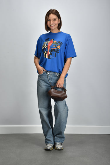 Farm Rio t-shirt 344377 blue