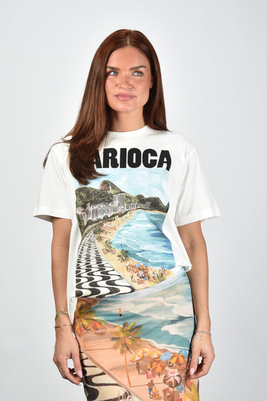 Farm Rio t-shirt 348541 off white