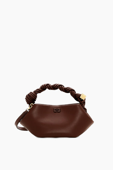 Ganni crossbody Bou Bag Mini A7280 chocolate fondant
