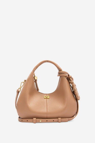 Ganni crossbody Hobo Mini C1040004 tawny birch