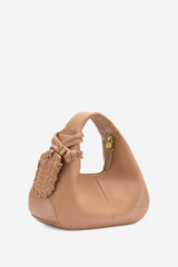 Ganni crossbody Hobo Mini C1040004 tawny birch