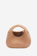 Ganni crossbody Hobo Mini C1040004 tawny birch
