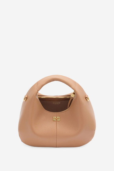 Ganni crossbody Hobo Mini C1040004 tawny birch