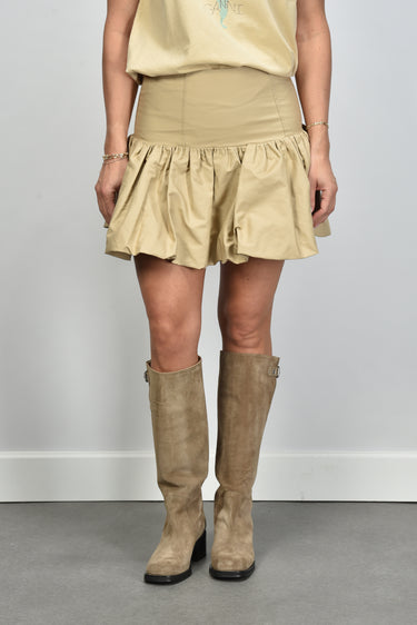 Ganni rok A1090243 warm sand