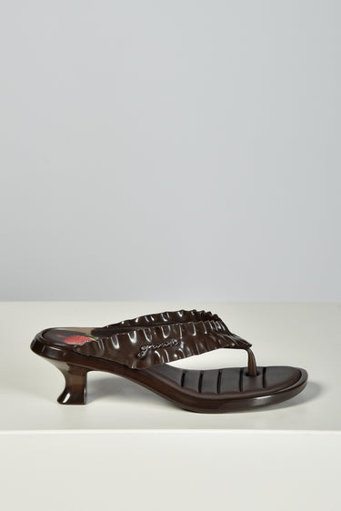 Ganni sandalen Melissa Thong D1030018 demitasse