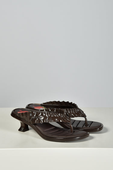 Ganni sandalen Melissa Thong D1030018 demitasse
