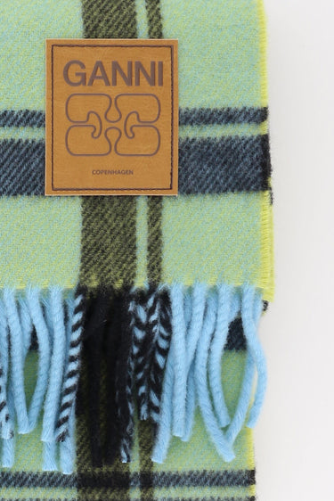 Ganni shawl A6935 yellow pear