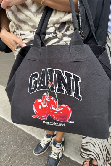 Ganni shopper B2110037 phantom