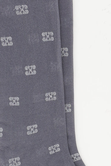 Ganni socks A6187 dark silver