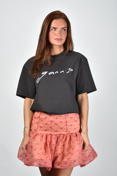 Ganni t-shirt A1050187 phantom
