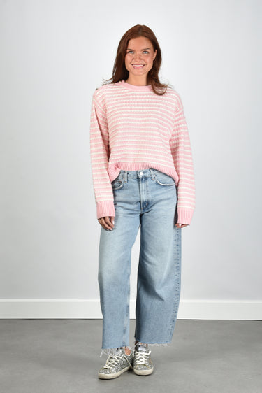 Ganni trui A1070114 chalk pink