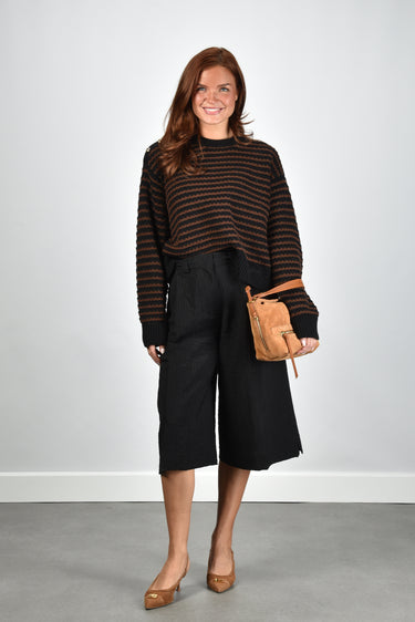 Ganni trui A1070114 chocolate plum