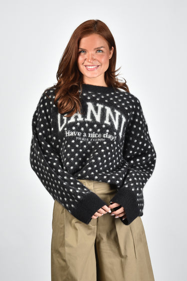 Ganni trui A1070123 black