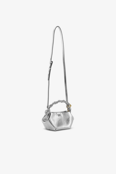 Ganni crossbody Bou Mini A6595 silver
