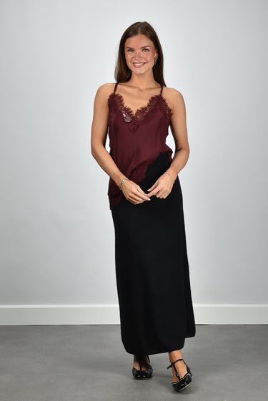 Gold Hawk top GH963 burgundy