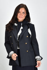 Golden Goose blazer GWP00829.P000619.50486 dark blue