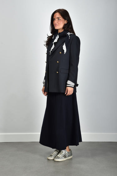 Golden Goose blazer GWP00829.P000619.50486 dark blue