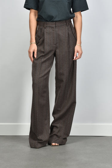 Golden Goose broek GWP02463.P002094.83120 cocoa brown/turquoise