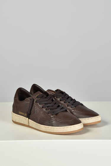 Golden Goose sneakers Ballstar GWF00117.F008888.55381 dark brown