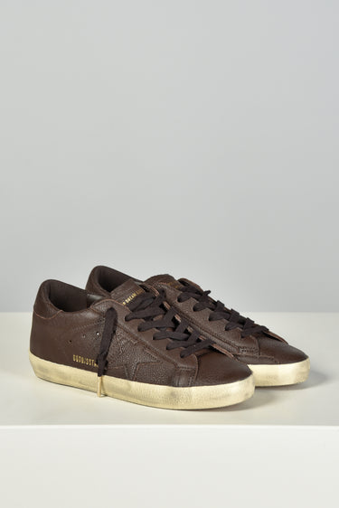Golden Goose sneakers Superstar GWF00101.F008887.55381 dark brown