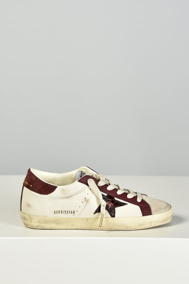 Golden Goose sneakers Superstar GWF01002.F008761.15993 butter/beige/burgundy