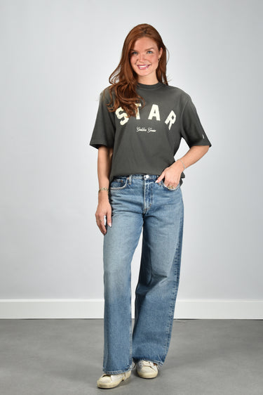 Golden Goose t-shirt GUP01873.P002419.60666 charcoal