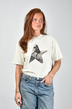 Golden Goose t-shirt GWP01874.P002372.11560 heritage white