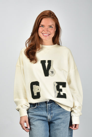 Golden Goose trui GUP02713.P002416.11616 artic wolf